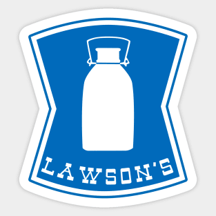 Lawson's Dairy Convenience Store Sticker